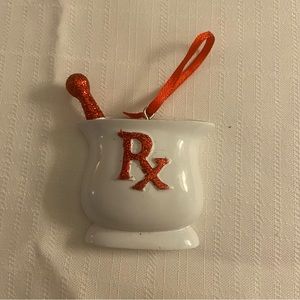 Christmas RX Pharmacist Ornament 
Good condition